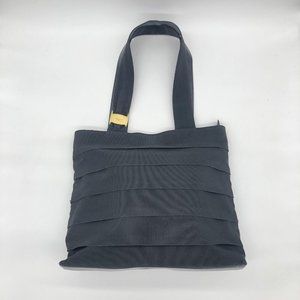 Salvatore Ferragamo Large Tote Bag Black Ribbon and Leather - Italy